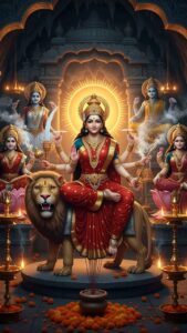 "नवरात्रि में नौ दुर्गा की पूजा विधि और दशहरा का महत्व"