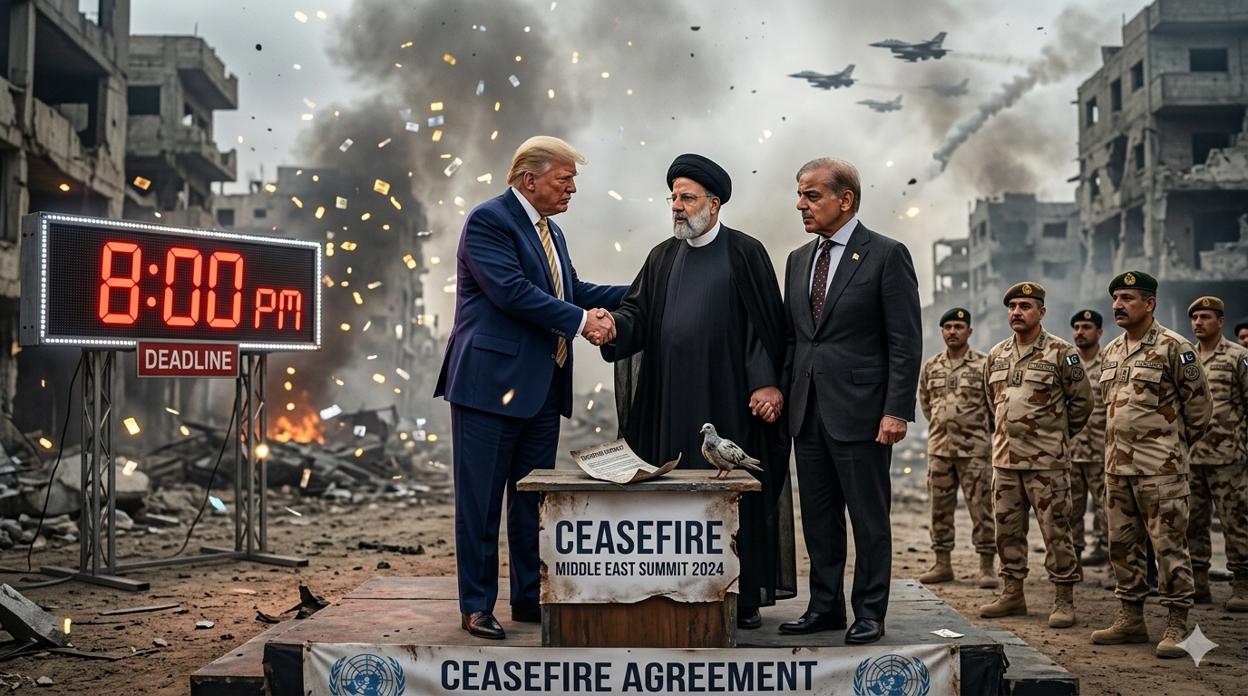 US-Iran ceasefire: पाकिस्तान की मध्यस्थता से टला बड़ा हादसा