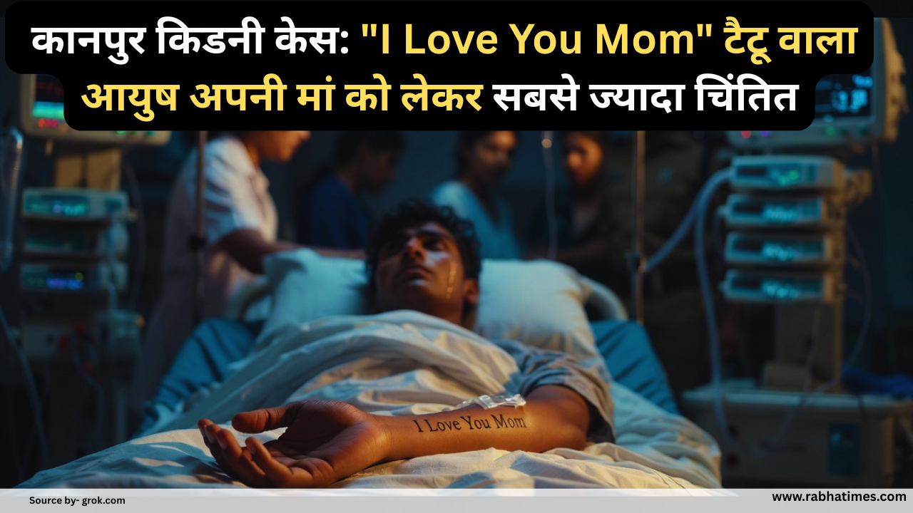 Kanpur news 2026: कानपुर किडनी केस: "I Love You Mom" टैटू वाला आयुष अपनी मां को लेकर सबसे ज्यादा चिंतित